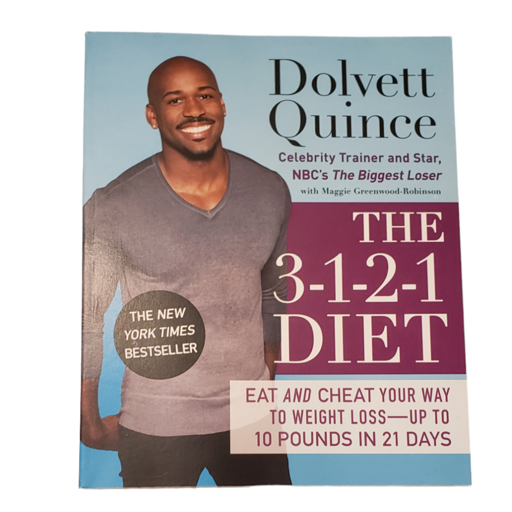 2/$10 The 3-1-2-1 Diet Dolvett Quince Paperback Book